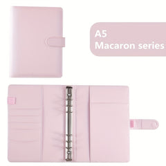 A5 Binder Planner Loose Leaf Personal Planner Binder with Card Pocket