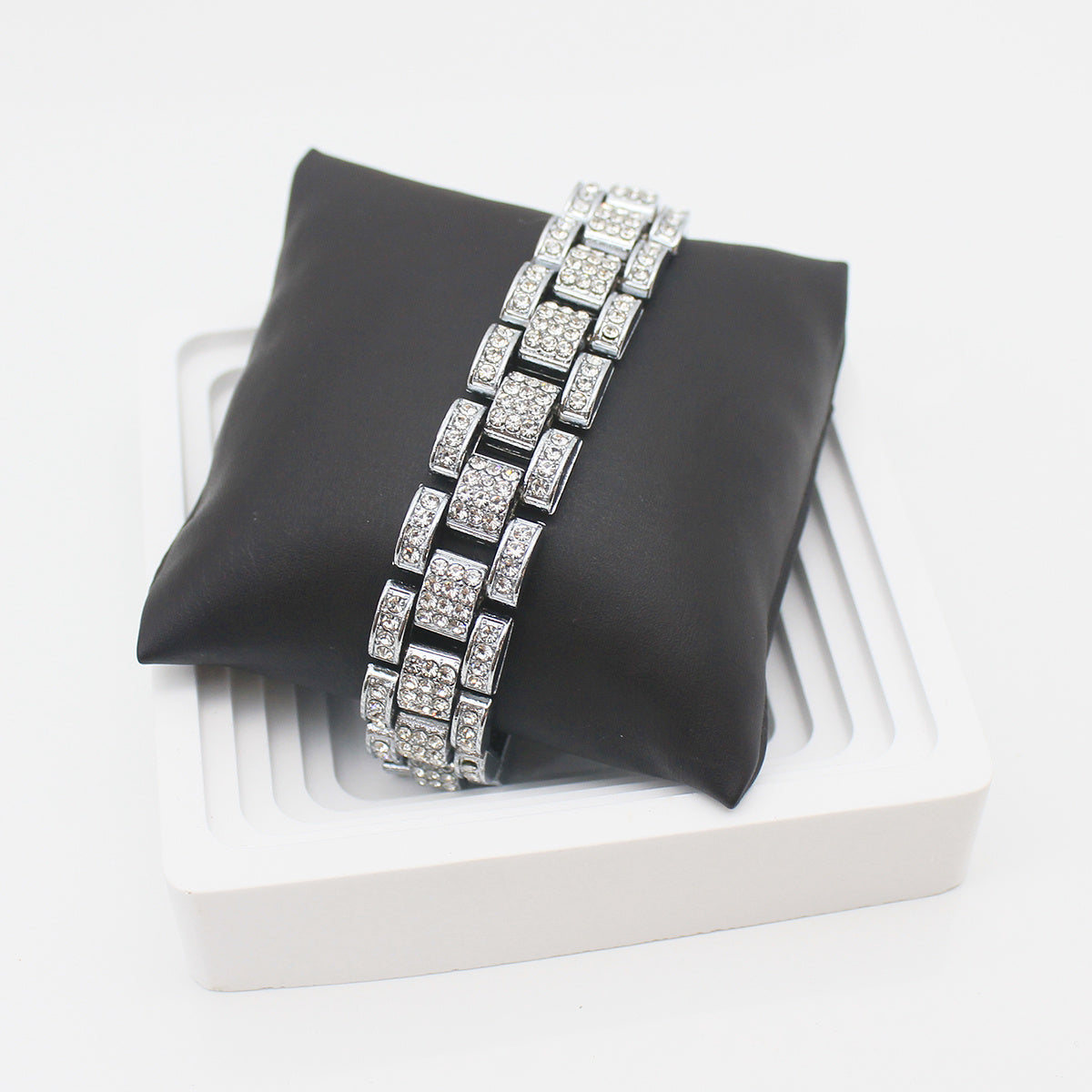 Hip Hop Cuban Link Chain Bracelet Men Necklace Jewelry