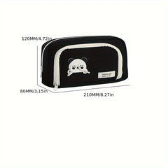 Panda Large Capacity Pencil Case for School Students