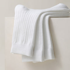 10 Pairs Comfy & Breathable Mid Tube Women's Socks Solid Colors