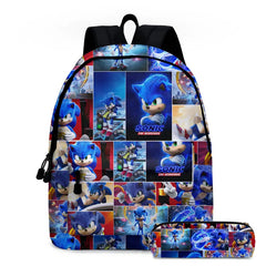 2pcs Pattern Children Backpack Printed Kids Primary School Bags Bookbags
