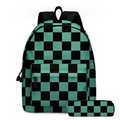2pcs Pattern Children Backpack Printed Kids Primary School Bags Bookbags