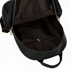 Women Soft Leather Backpack Vintage Female Shoulder Bags Casual Travel