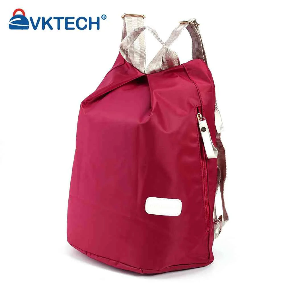 3 Pcs/Lot Women Backpack Waterproof Nylon Shoulder Bags Oxford Crossbody Bags