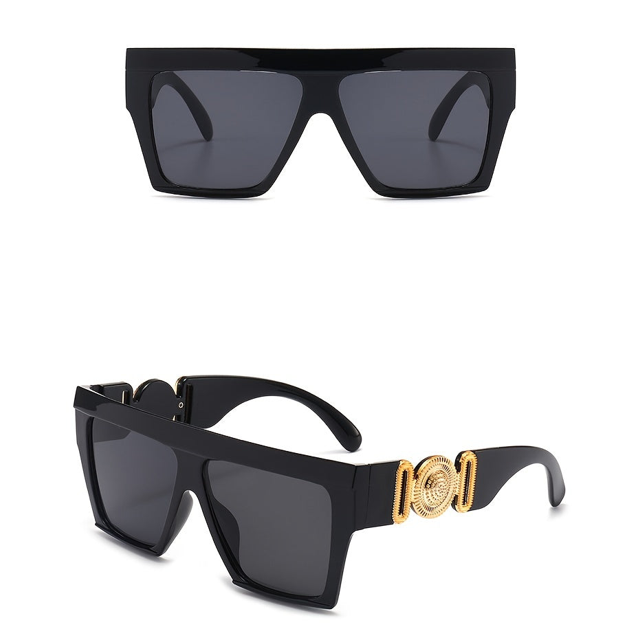 Y2K Square Sunglasses Candy Oversized Frame Eyewear