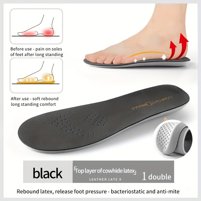 Shock Absorption Deodorant Cushion Insoles For Men & Women