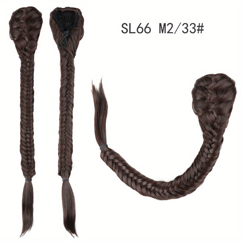 55 88 Cm Ombre Blonde Long Straight Synthetic Hair Extension 140g