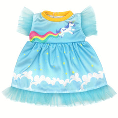 Fashionable Doll Clothing Set for 12-Inch Reborn Toy Dolls