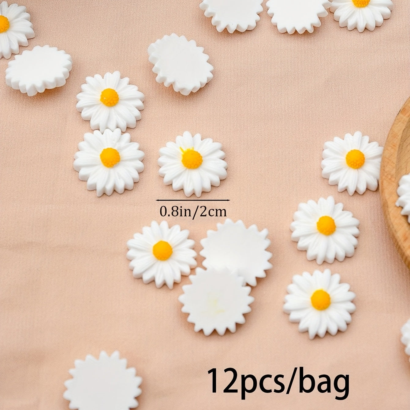 12pcs Sunflower Desktop Decoration Paper Scraps For Holidays