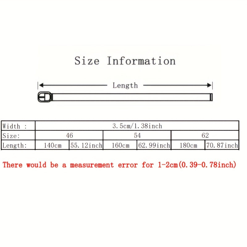 Men's Braided Stretch Belt Alloy Pin Buckle Casual Jeans Belt