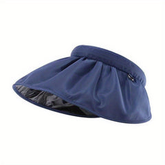 Sunscreen Shell Visor Hat Wide Brim UV Protection Headband Sun Hat For Women