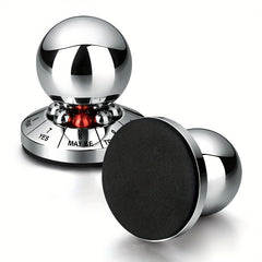 Metal Fortune Ball Spinner-YES MAYBE TRY AGAIN-Stress Relief-Fidget Toy