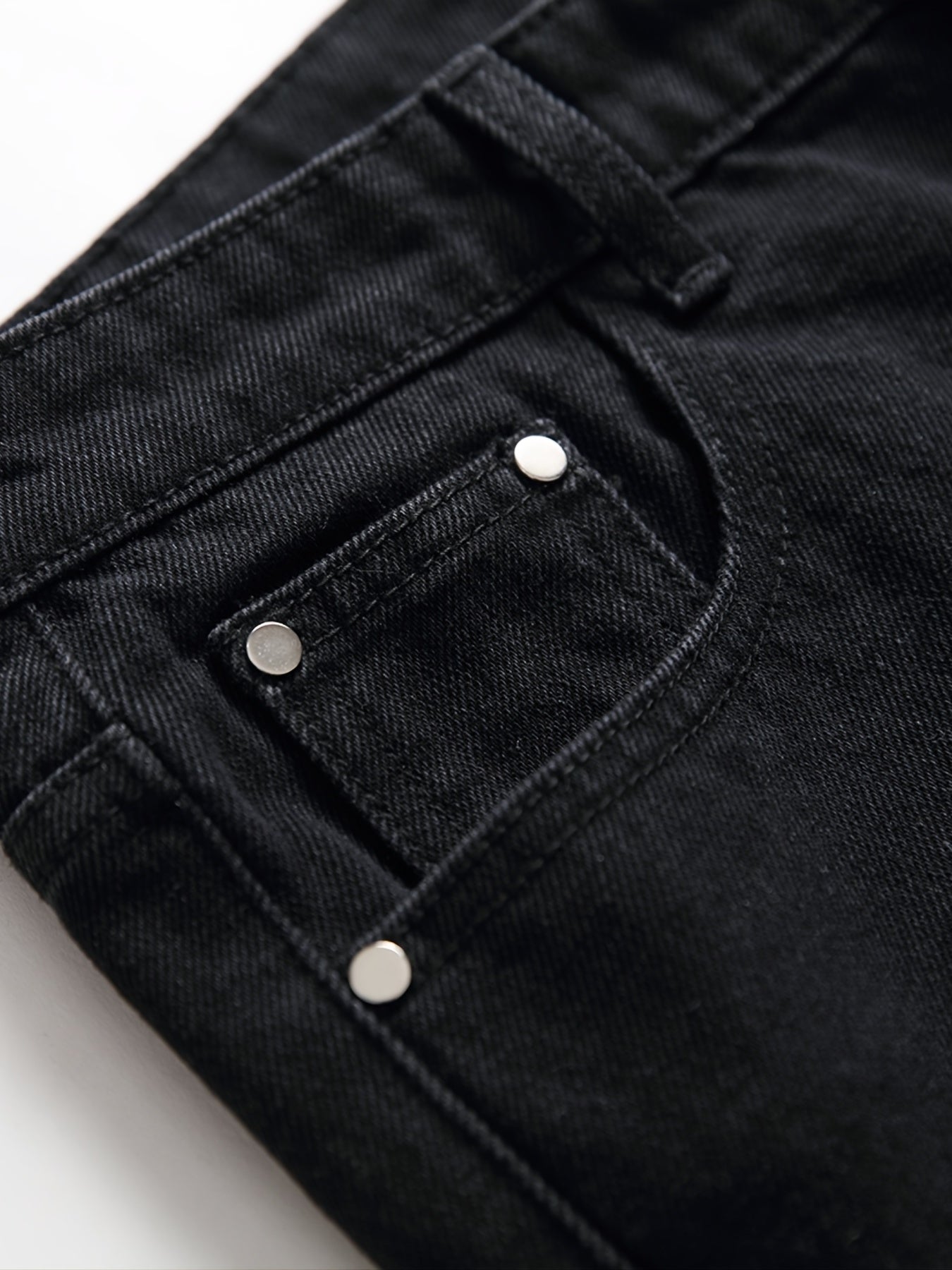 Men's Classic Ripped Jeans in Blue Wash