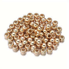 100pcs Large Hole Bead Spacer Beads Loose Beads 8 6MM Mixed DIY Beaded Charms