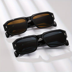 Square Sunglasses Vintage Retro UV 400 Protection Travel Shades