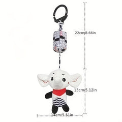 Baby Stroller Wind Chime Pendant with Koala Elephant Design