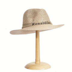 Men's Cowboy Hat Foldable Sun Hat Bowler Hat