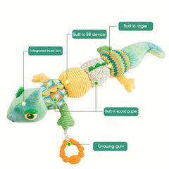 Dragon Plush Doll Height Ruler Music Toy