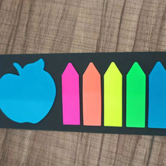 Arrow Shape Index Sticker Transparent Sticky Note Fluorescent