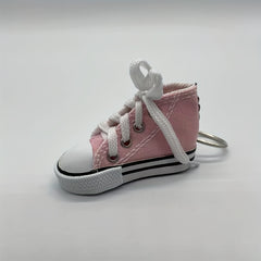Pink Cloth Shoe Key Chain Pendant For Car Key Jewelry