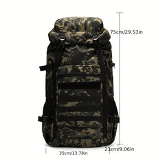 75L Camo Backpack Waterproof Outdoor Tactical Bag