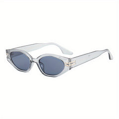 Cat Eye Sunglasses Retro Punk UV400 Sun Shades Glasses for Music Travel