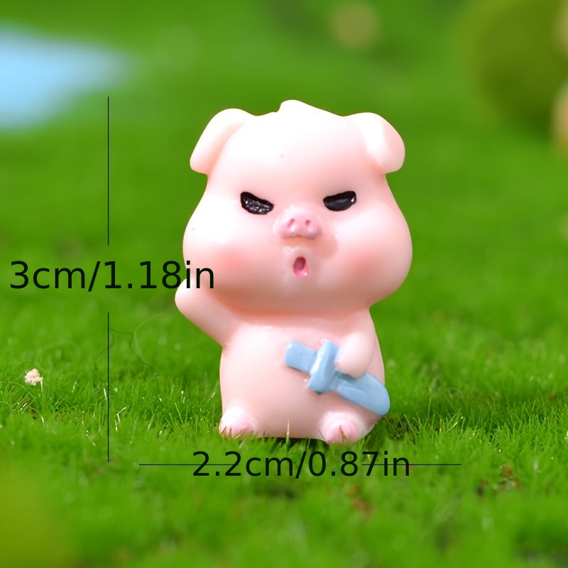 Fairy Pig Micro Landscape Desktop Decoration