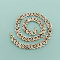 Lady Crossbody Handbag Strap - Easy Matching Girls Purse Strap Chain
