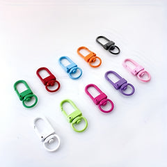 Mixed Alloy Open Ring Lobster Clasp Hook Ball Chain Jewelry Making DIY Finding