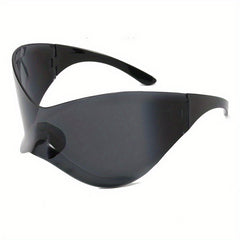 Men's Stylish Silver Sunglasses One Piece - Party Beach