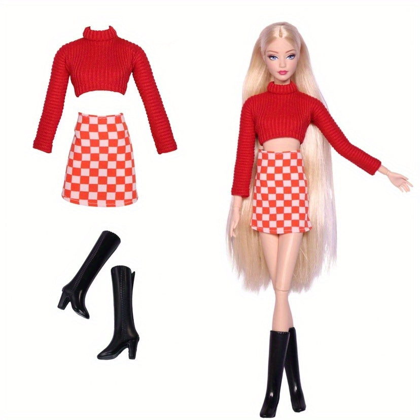 1pc Party Skirt Dress for 29 Doll Clothes Accessories
