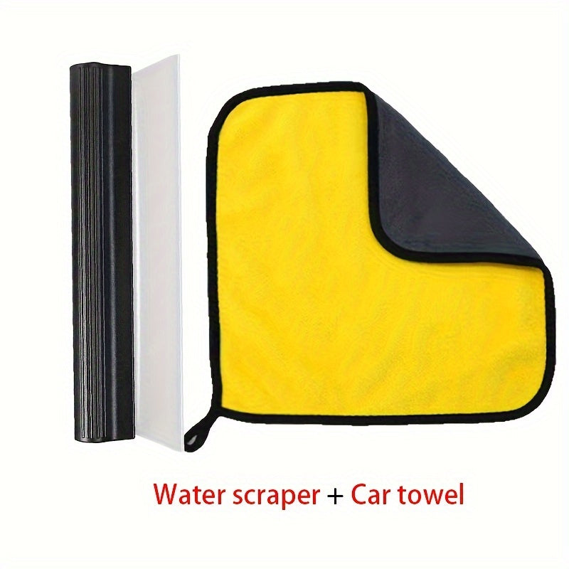 Glass Scraper Car Cleaning Set Non Marking