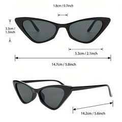 3 Pairs Jelly Sunglasses for Women Men UV400 Sun Shades Glasses