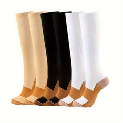 Compression Calf Socks Sports Knee High Women's Stockings