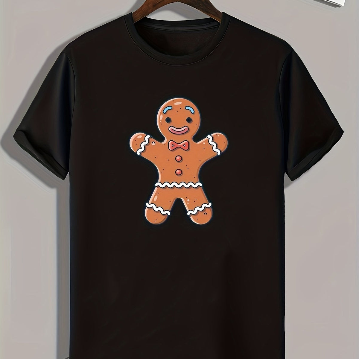 Gingerbread Man Graphic T-shirt for Men