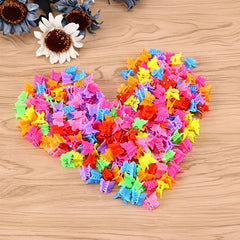 Girls' Mini Butterfly Hair Clip Set