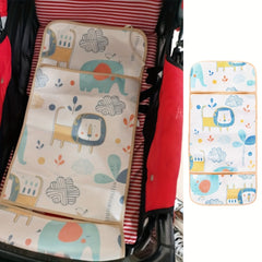 Universal Seat Liner Double Sided Soft Pram Buggy Stroller Mat