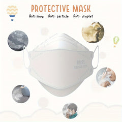 50pcs KN95 Disposable Face Masks For Adults & Teens Tri Fold Cup 3D