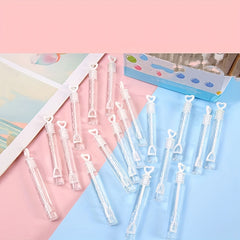 48Pcs Heart Bubble Wands Party Favors for Weddings and Anniversaries