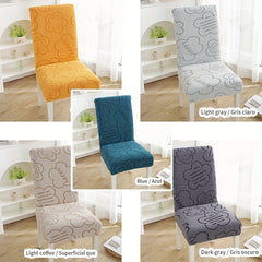 Jacquard Chair Cover Seat Protector for Restaurant Kids - Removable Washable