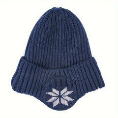 Men's Knitted Protective Hat for Winter