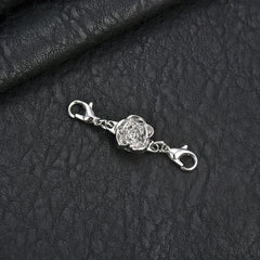 Lobster Buckle & Rose Flower Magnetic DIY Jewelry Accessories