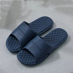 Men's Lightweight Non Slip Slides Open Toe Slippers
