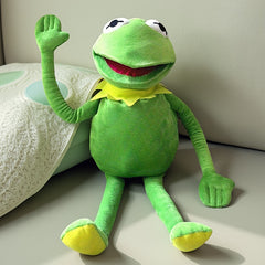 Large Kermit the Frog Plush Toy Green Stuffed Doll