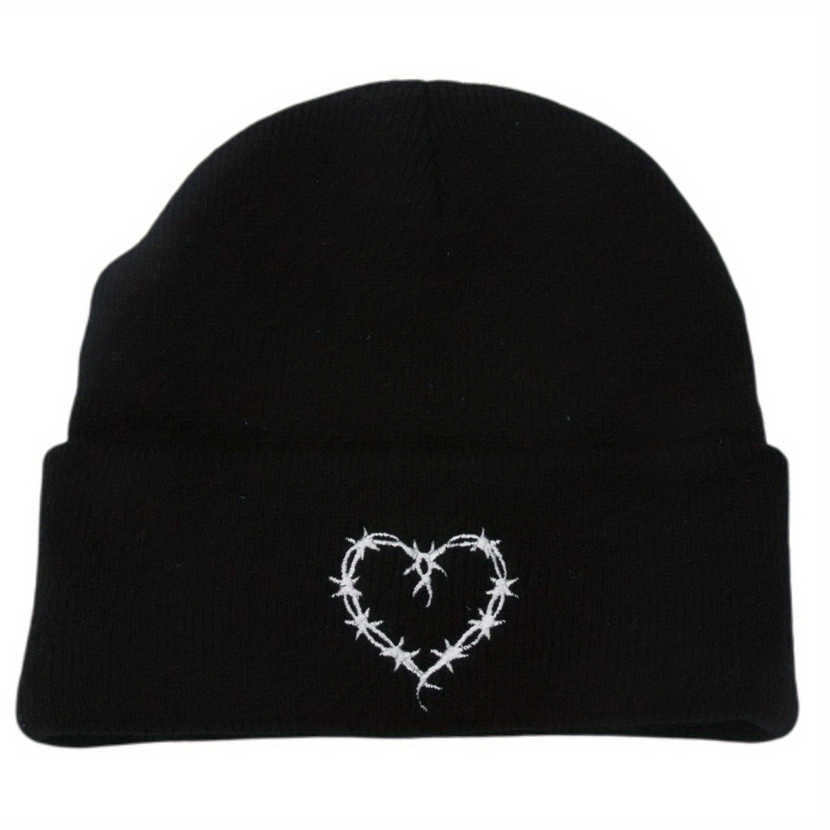 Heart shaped Knitted Hat Hip hop Hat Beanie Hat For Men And Women