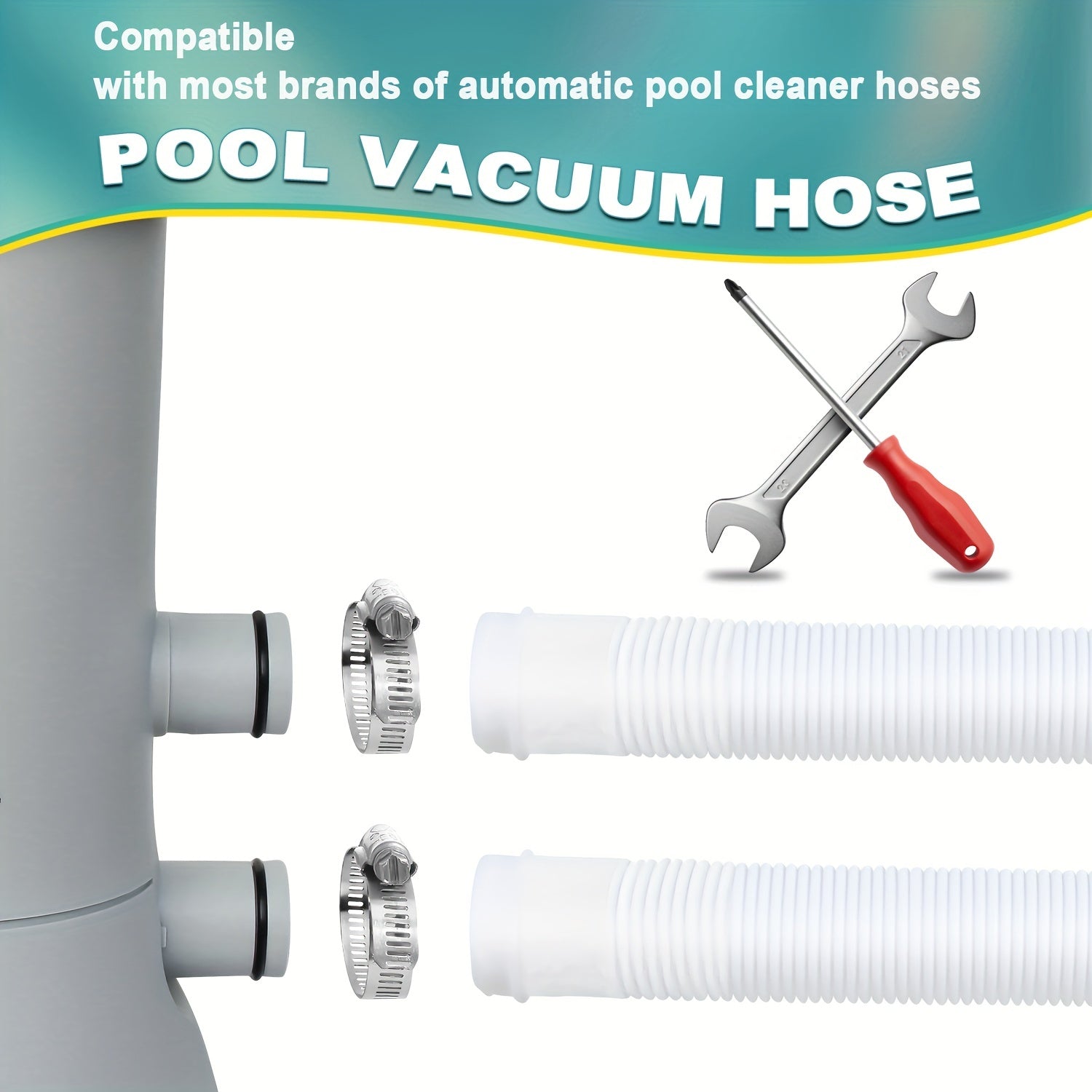 Replacement Swimming Pool Hose - 150 X 3.2 cm