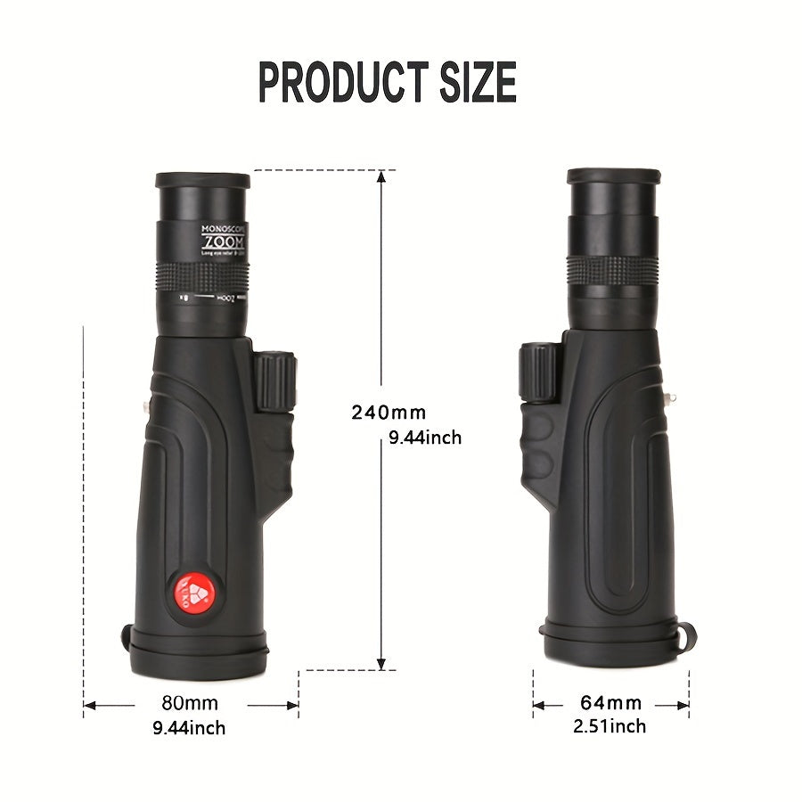 Dual Focus Prism Compact Monocular for Hiking
