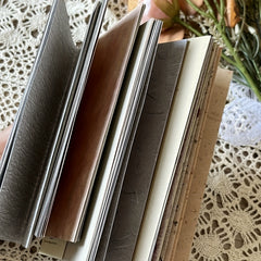 12pcs Retro Salt Series Journal Decoration DIY Background Paper
