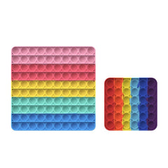 Square Fidget Bubble Popper Pop It Sensory Toy For Kids And Adults