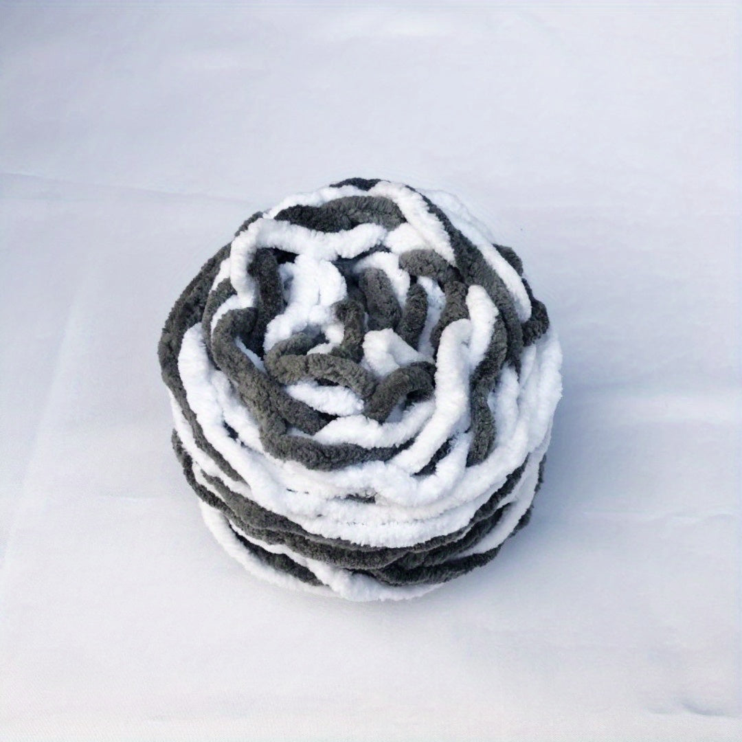 Hand Woven Ice Chunky Yarn Hook Shoe Seat Cushion Diy Woven Scarf